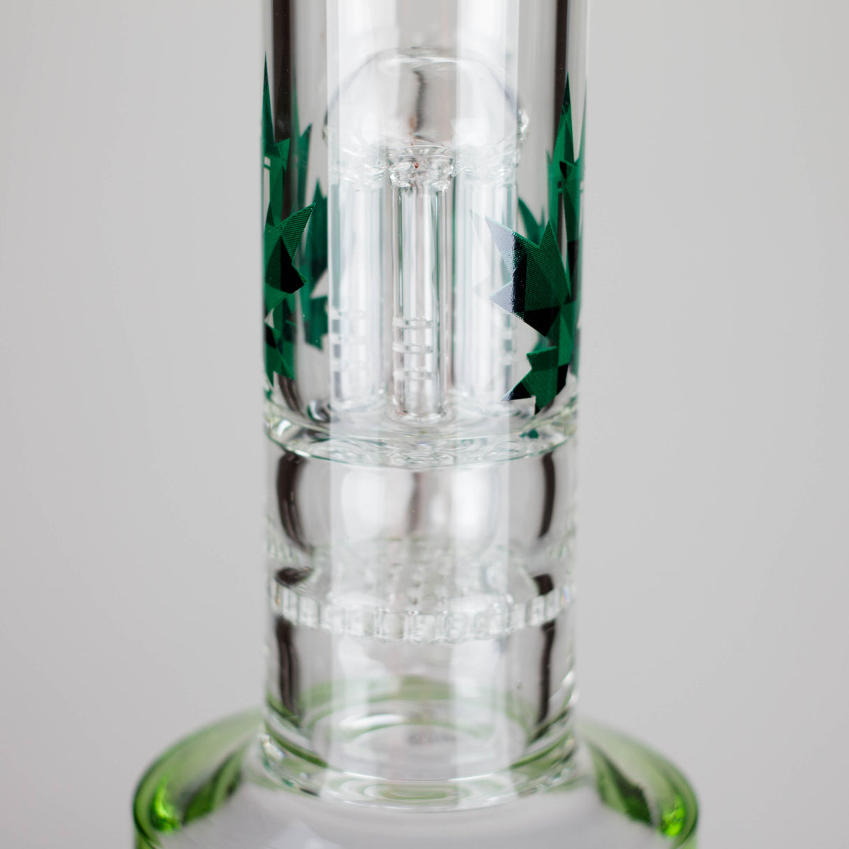 Maple Glass | 12" Honey Comb With Tree Percolator And Splash Guard Bong Glass Bong Maple Craft Inc