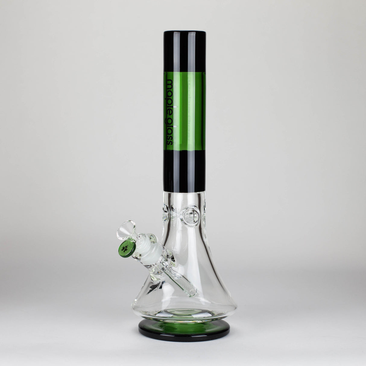 Maple Glass | The Okanagan Series 14-15 Inches Bong Glass Bong Maple Craft Inc Green
