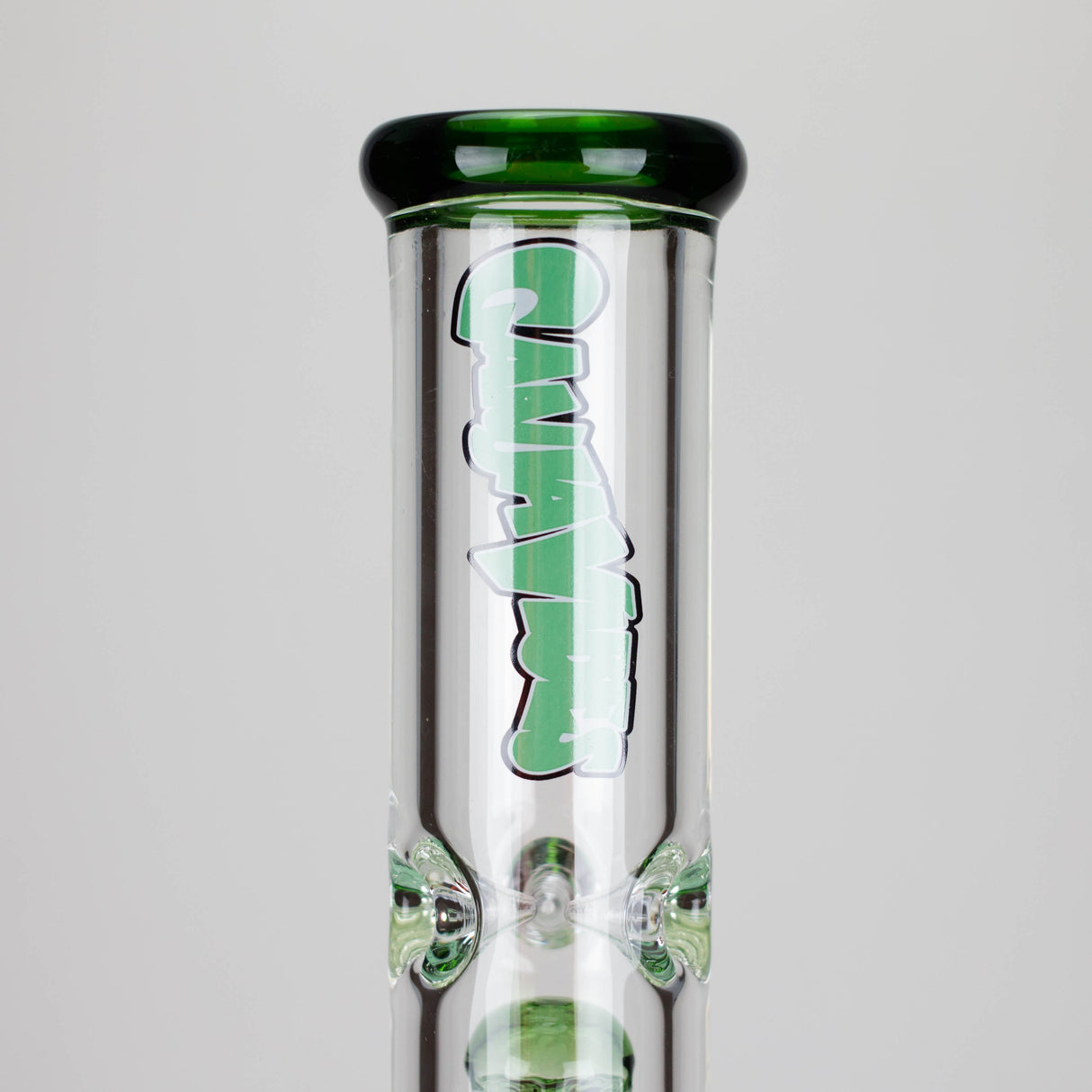 Ganjavibes | 17" Double Tree Percolator Glass Bong By Irie Vibes Glass Bong Maple Craft Inc
