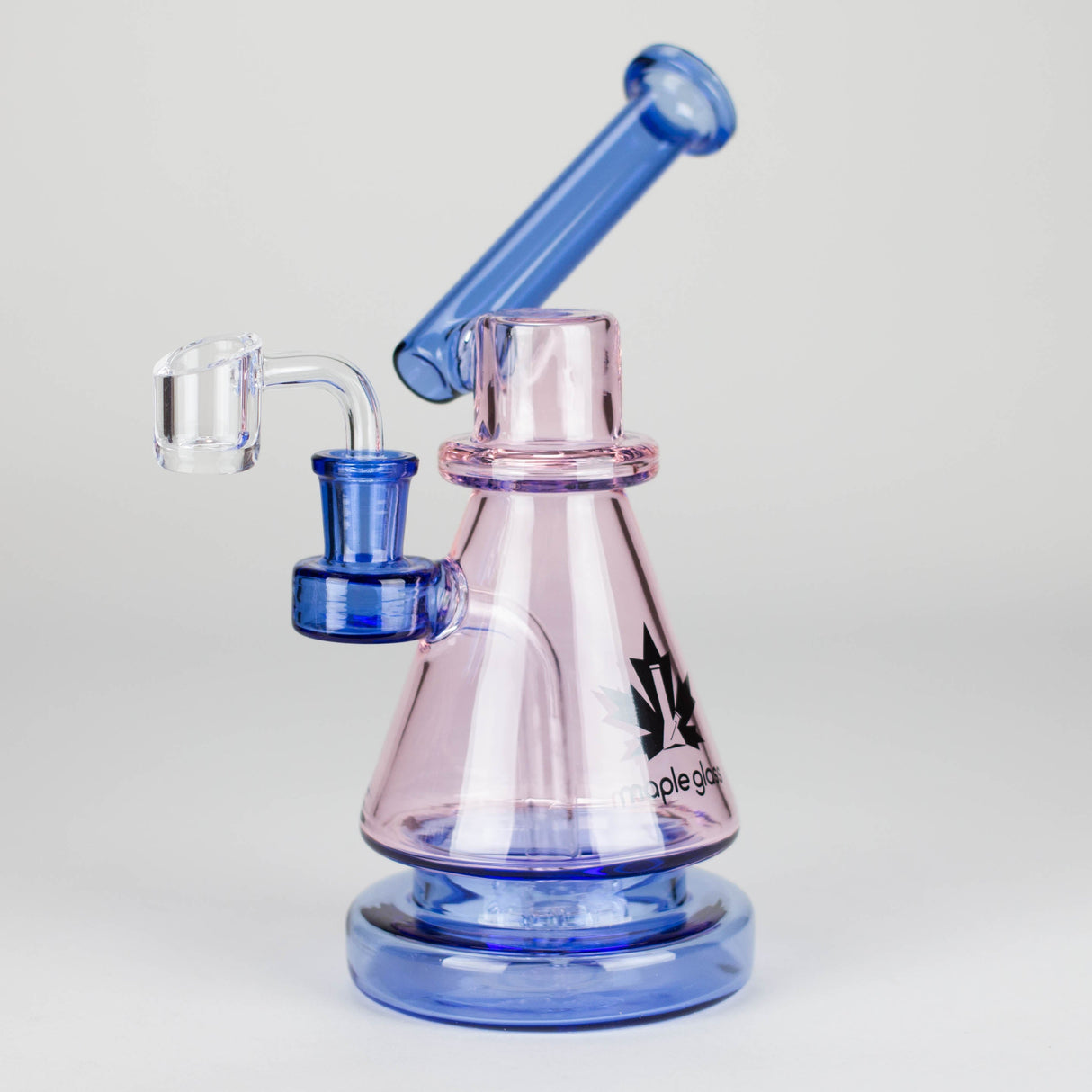 Maple Glass | 9" Goddess of The Earth Series Glass Dab Rig Glass Rig Maple Craft Inc Pink