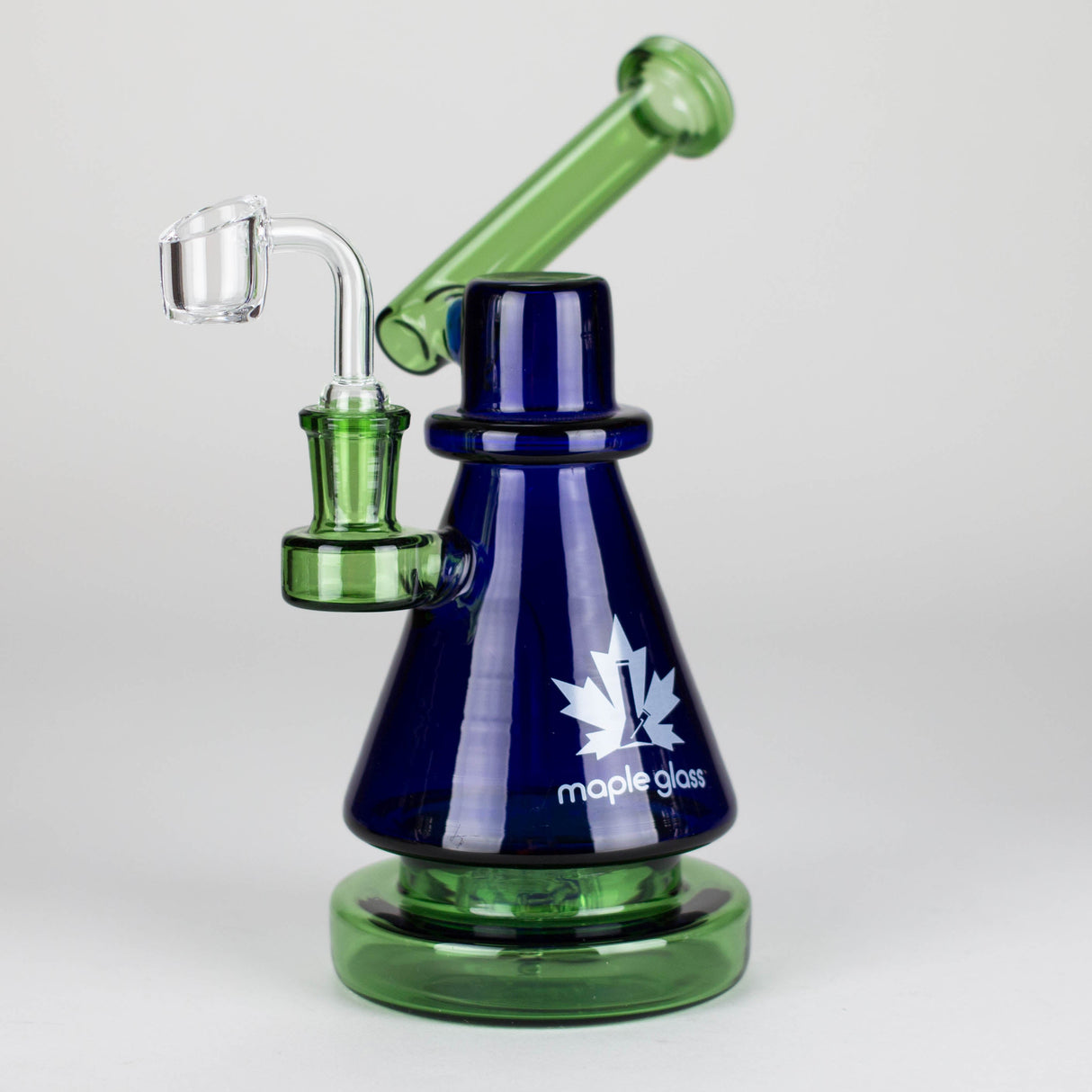 Maple Glass | 9" Goddess of The Earth Series Glass Dab Rig Glass Rig Maple Craft Inc Blue