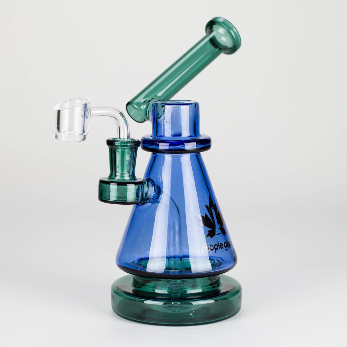 Maple Glass | 9" Goddess of The Earth Series Glass Dab Rig Glass Rig Maple Craft Inc Sky Blue