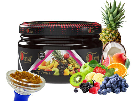 TANYA HOOKAH FLAVOR 250G CAN ZERO NICOTINE- ZERO TOBACCO Flavour Jatiimports LLC TUTTI