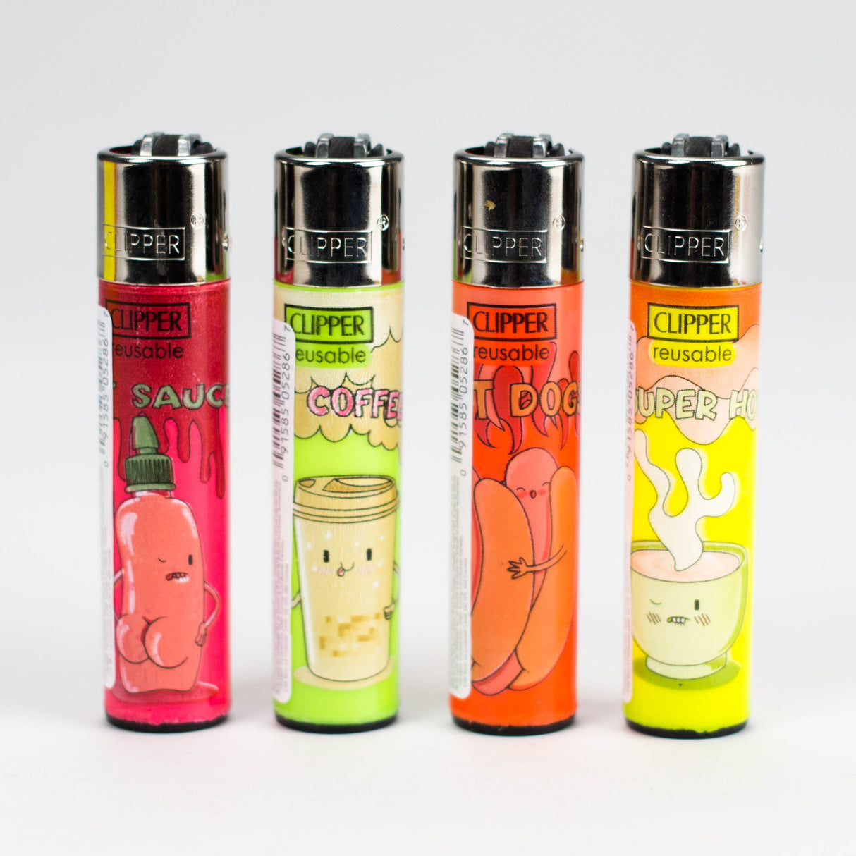 CLIPPER | Hot Sentences Design Display of 48 Lighter ONE