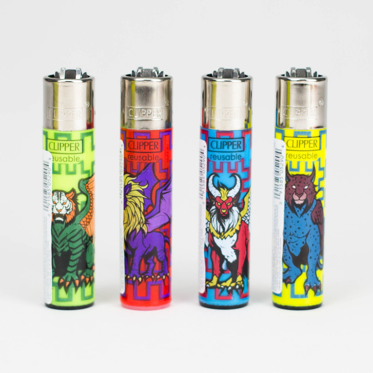 CLIPPER | Random Creatures - Pattern Classic Display of 48 Lighter ONE