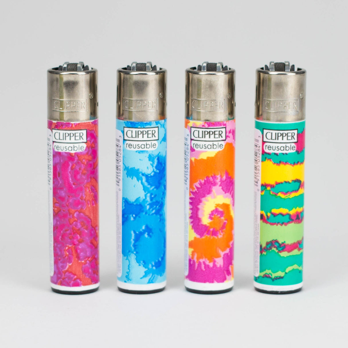 CLIPPER | Tie Dye Classic Display of 48 Lighter ONE