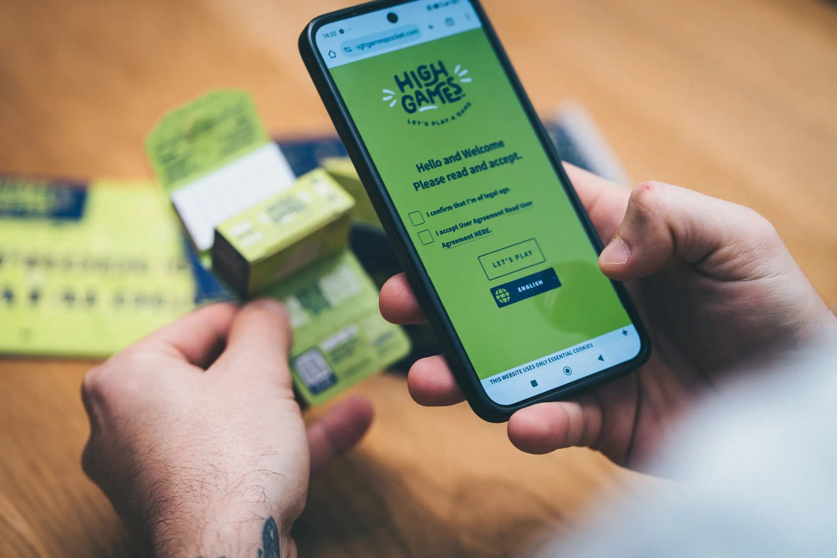 High Games Smoking Paper-20 Rolls Roll High Games Smoking Paper