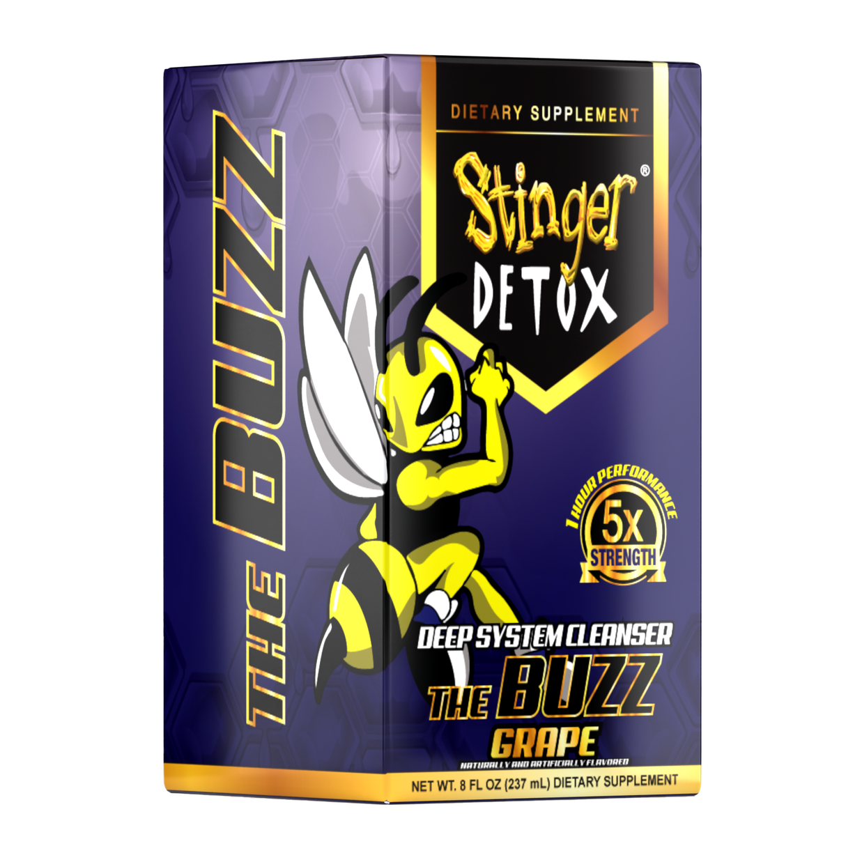 Stinger Detox | Buzz 5X Extra Strength Drink – 8 FL OZ Detox Desert Depot