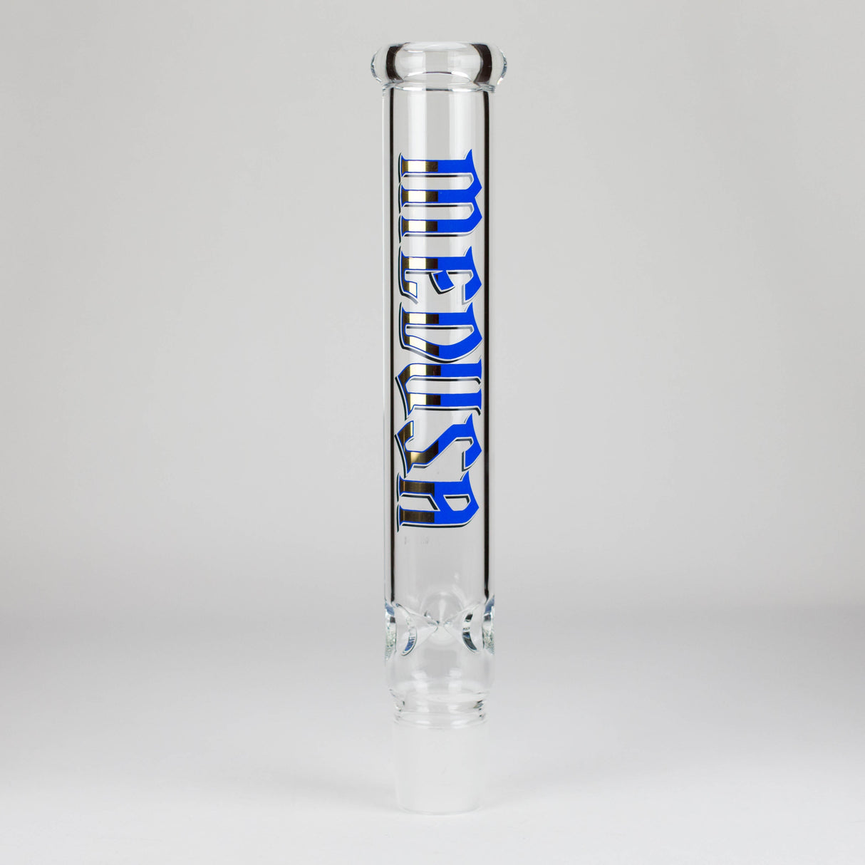 Medusa | 12" Stack-A-Bong Top Mouth Piece Ashcatcher · Percolator · Filter · Mouthpiece Small Biz Distributors Blue