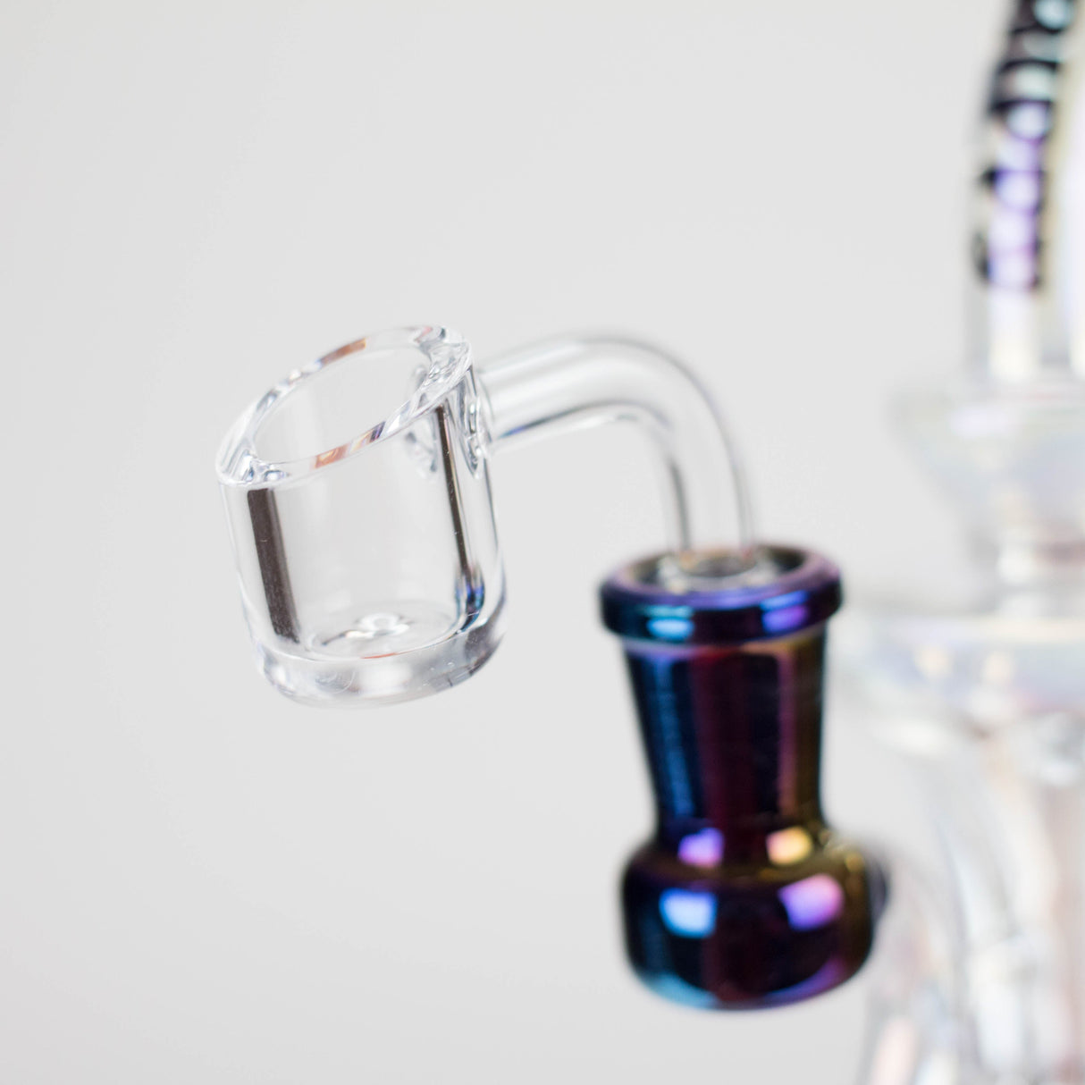 Trippy Glass | Recycler with Banger Glass Rig Small Biz Distributors