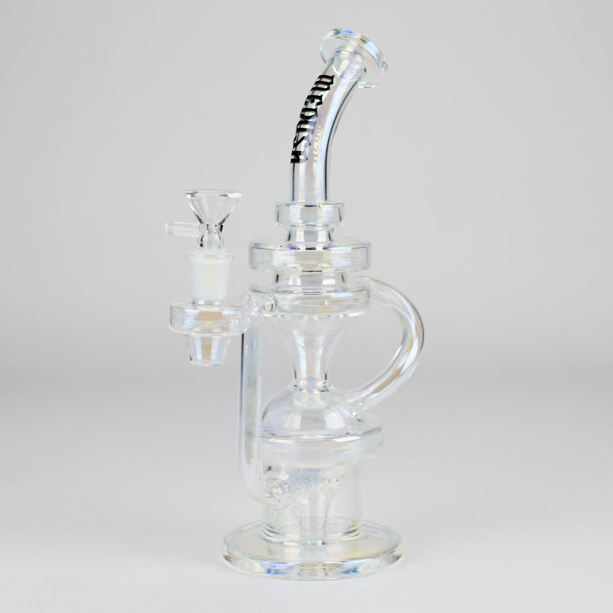 Medusa | 12" Recycler-Style 1 Glass Bong Small Biz Distributors