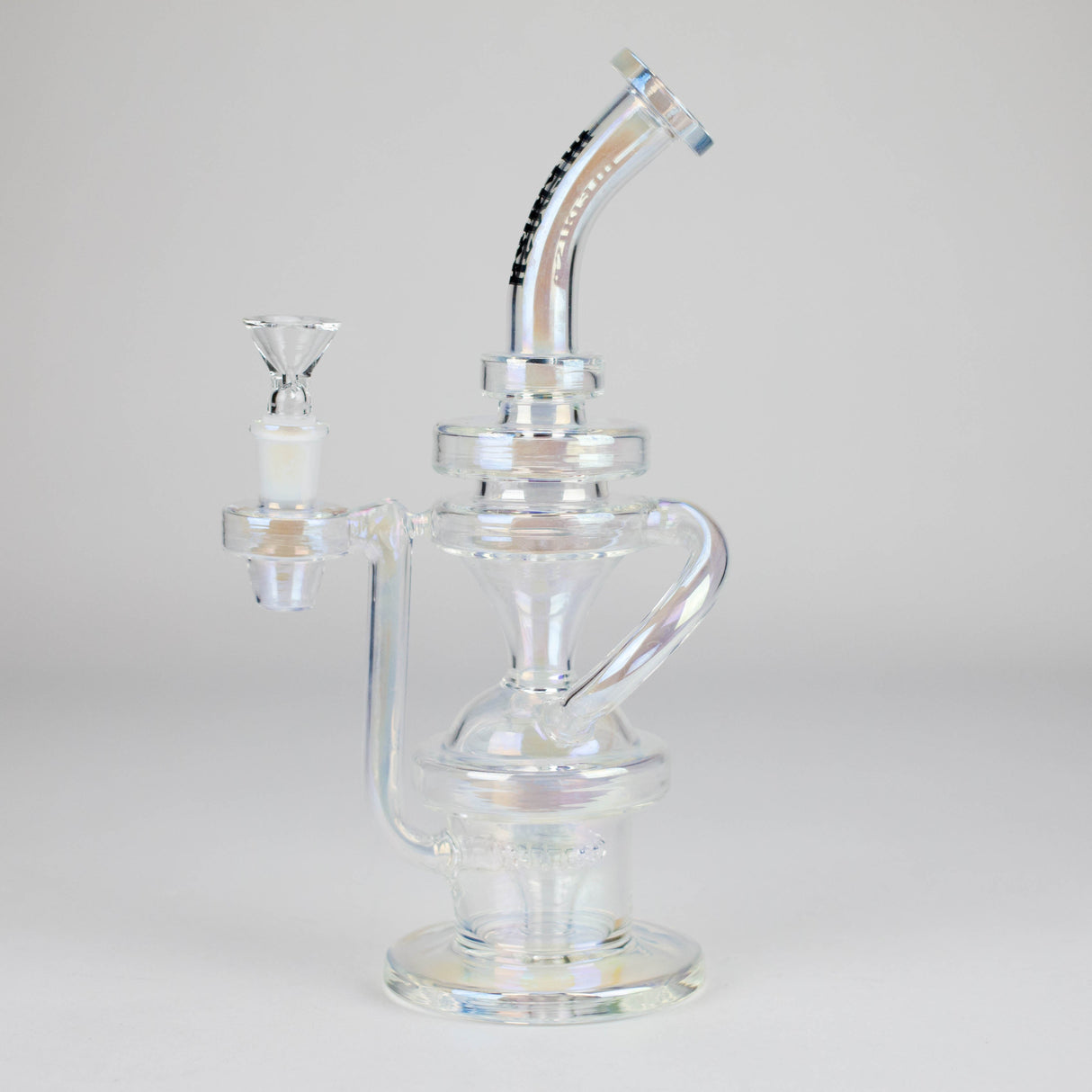 Medusa | 12" Recycler-Style 1 Glass Bong Small Biz Distributors