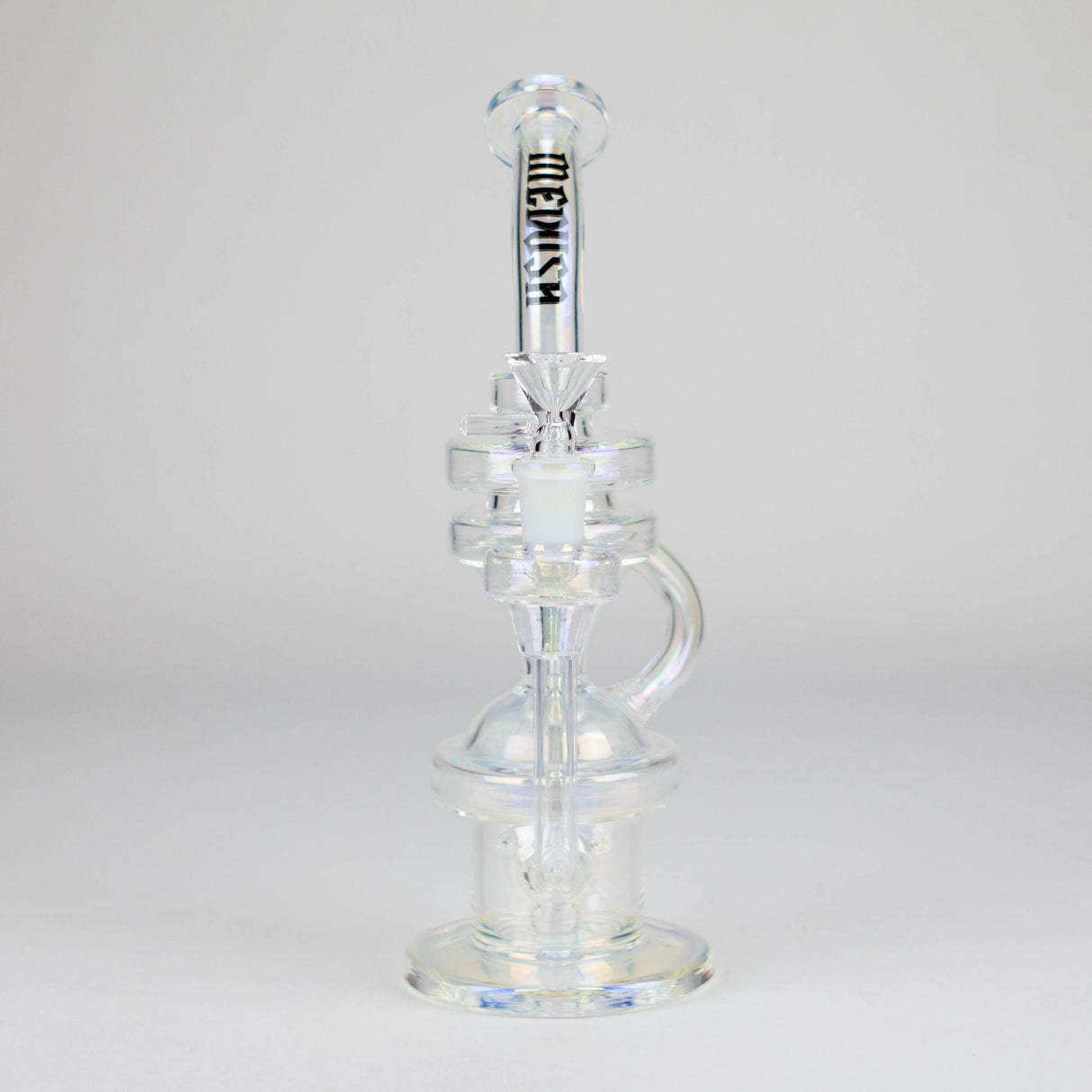 Medusa | 12" Recycler-Style 1 Glass Bong Small Biz Distributors