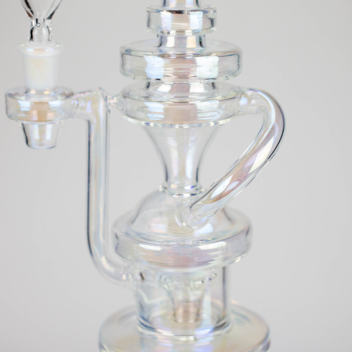 Medusa | 12" Recycler-Style 1 Glass Bong Small Biz Distributors