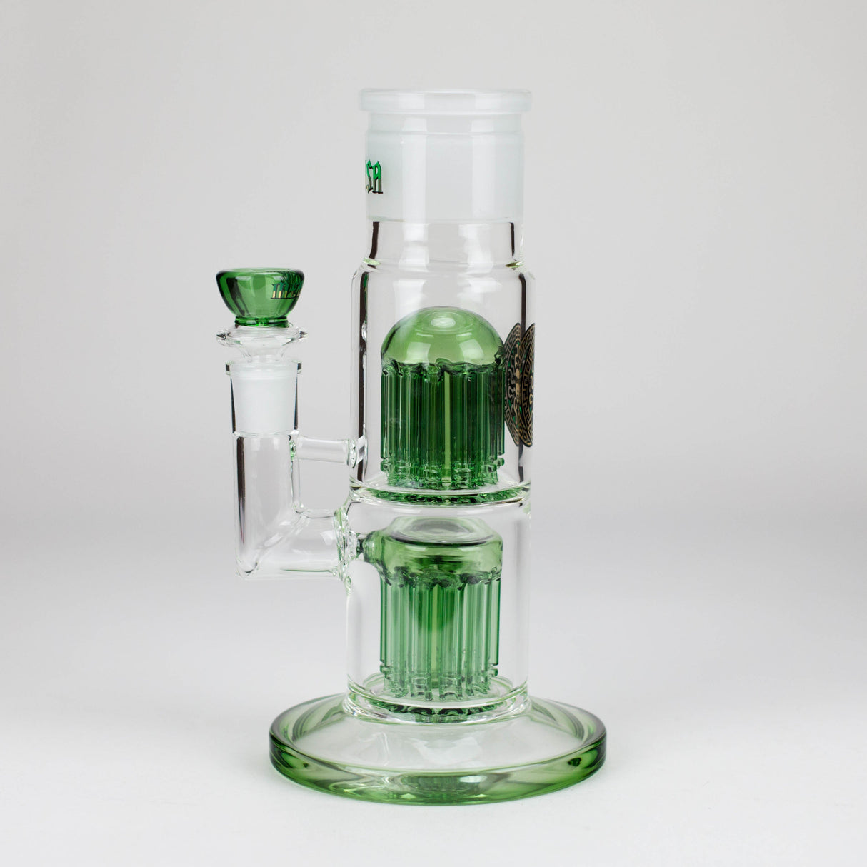 Medusa | Double Tree Arm Perc Base for Stack-A-Bong Glass Bong Small Biz Distributors
