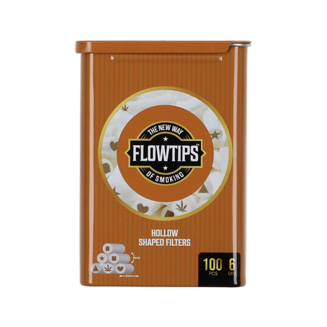 FLOWTIPS | 100 Shaped Filter Tips – Tin Display (12-Pack) Filter Tip Flow-Tips