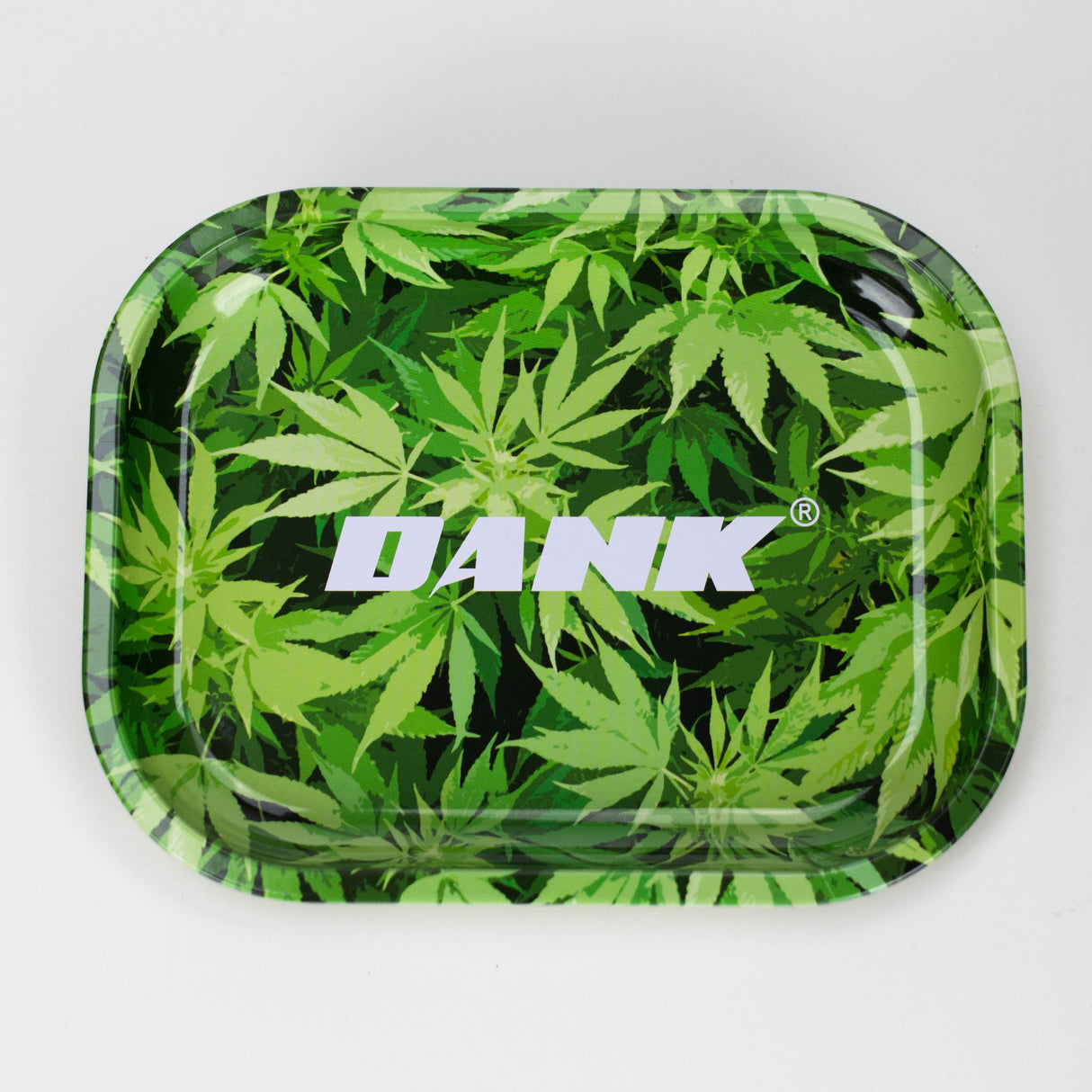 Novelty Metal Rolling Trays -Small Tray Smoking Cat Distribution Dank Leaf