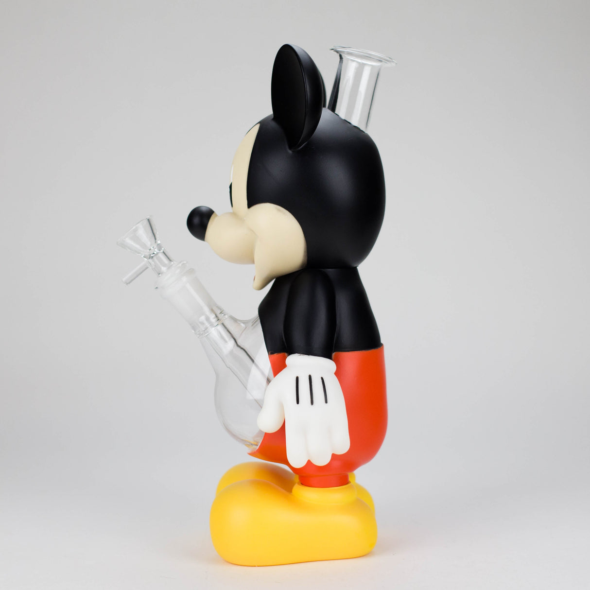 10.5" Vinyl Mouse water pipe Resin · Silicone · Plastic Bong JJ Distribution