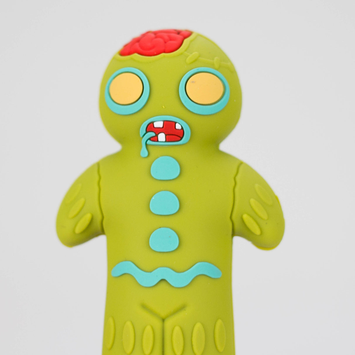 3" Gingerbread Hand pipe Silicone Pipe JJ Distribution