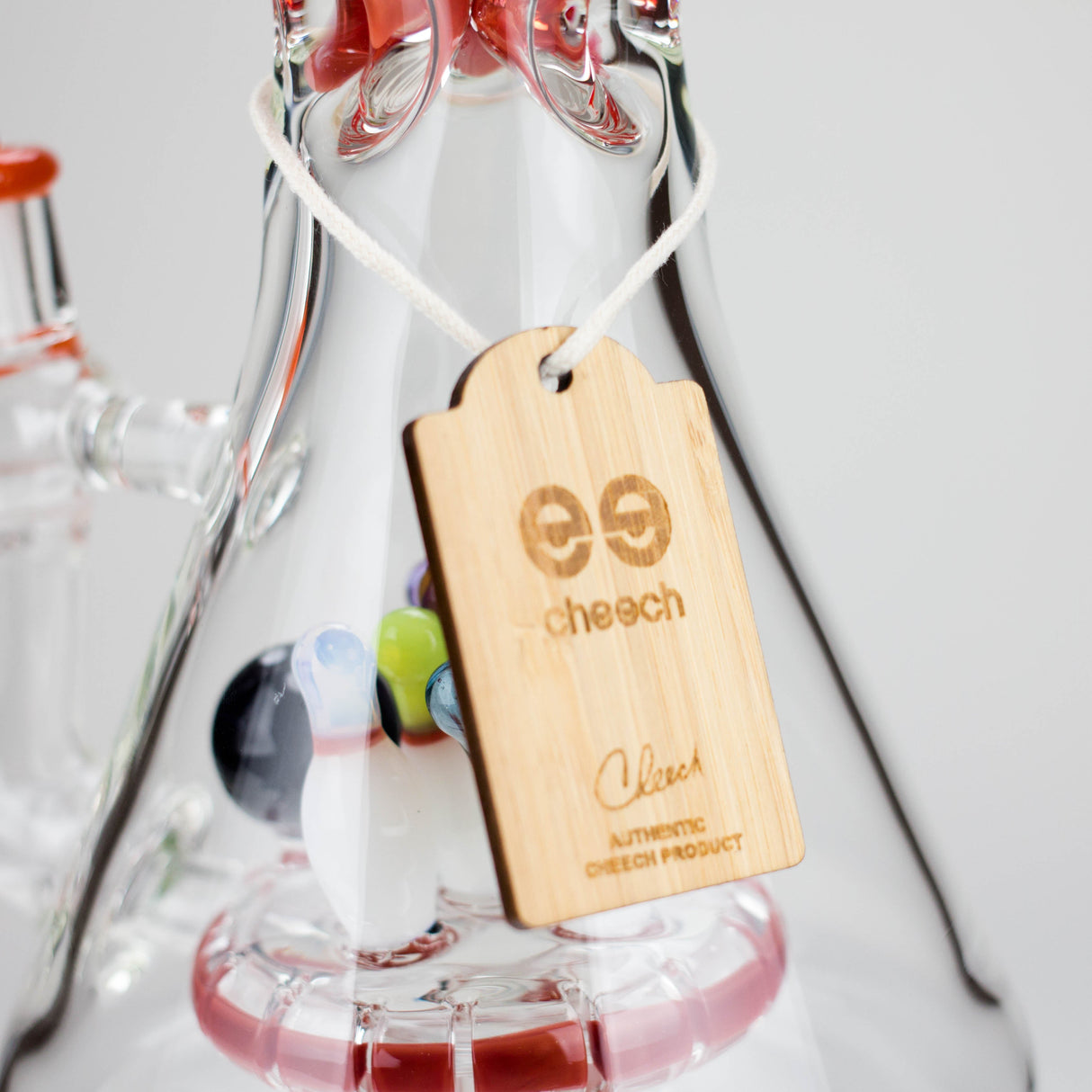 Cheech | 15" Bowling Pin Perc Bong CHE-355 Glass Bong Smoking Cat Distribution