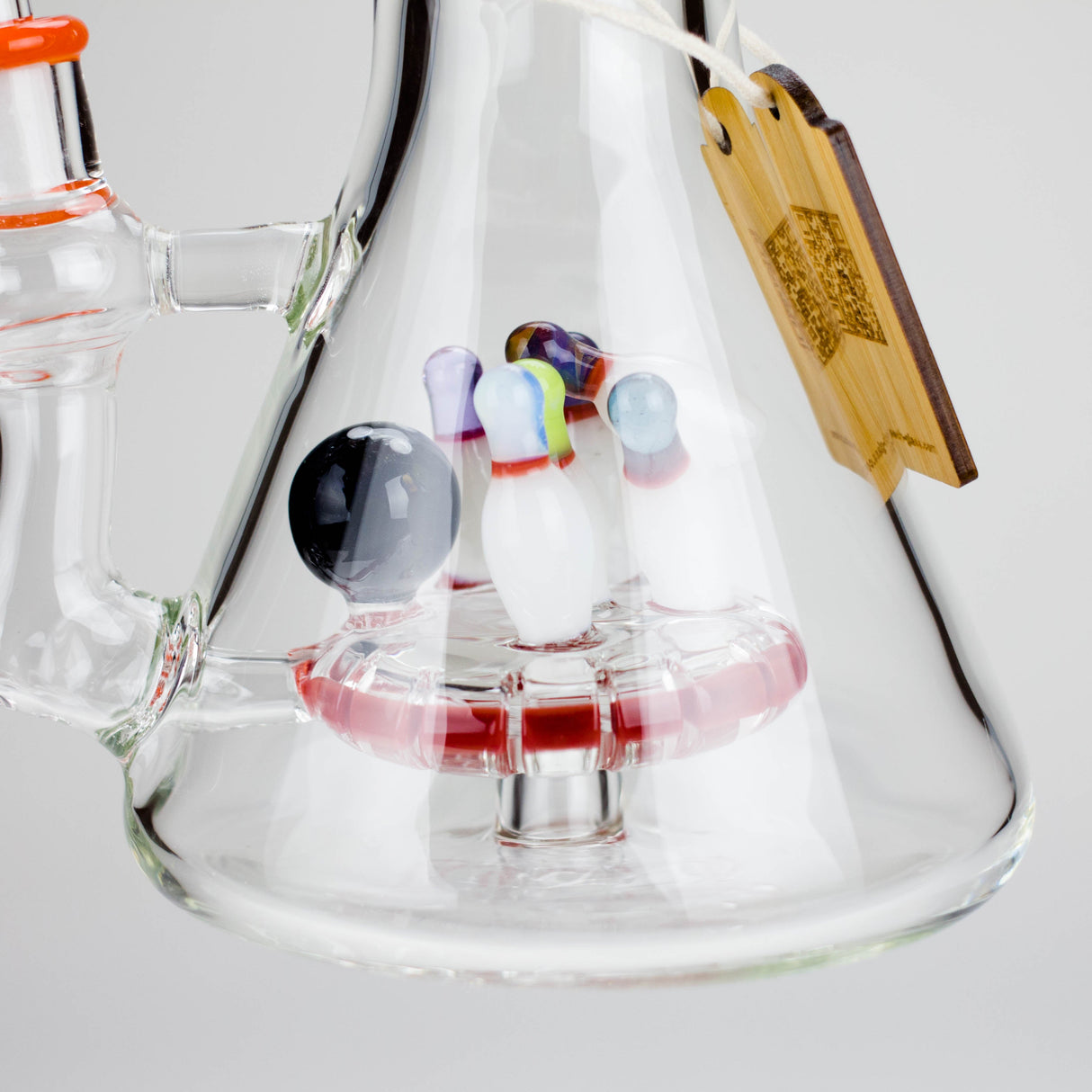 Cheech | 15" Bowling Pin Perc Bong CHE-355 Glass Bong Smoking Cat Distribution
