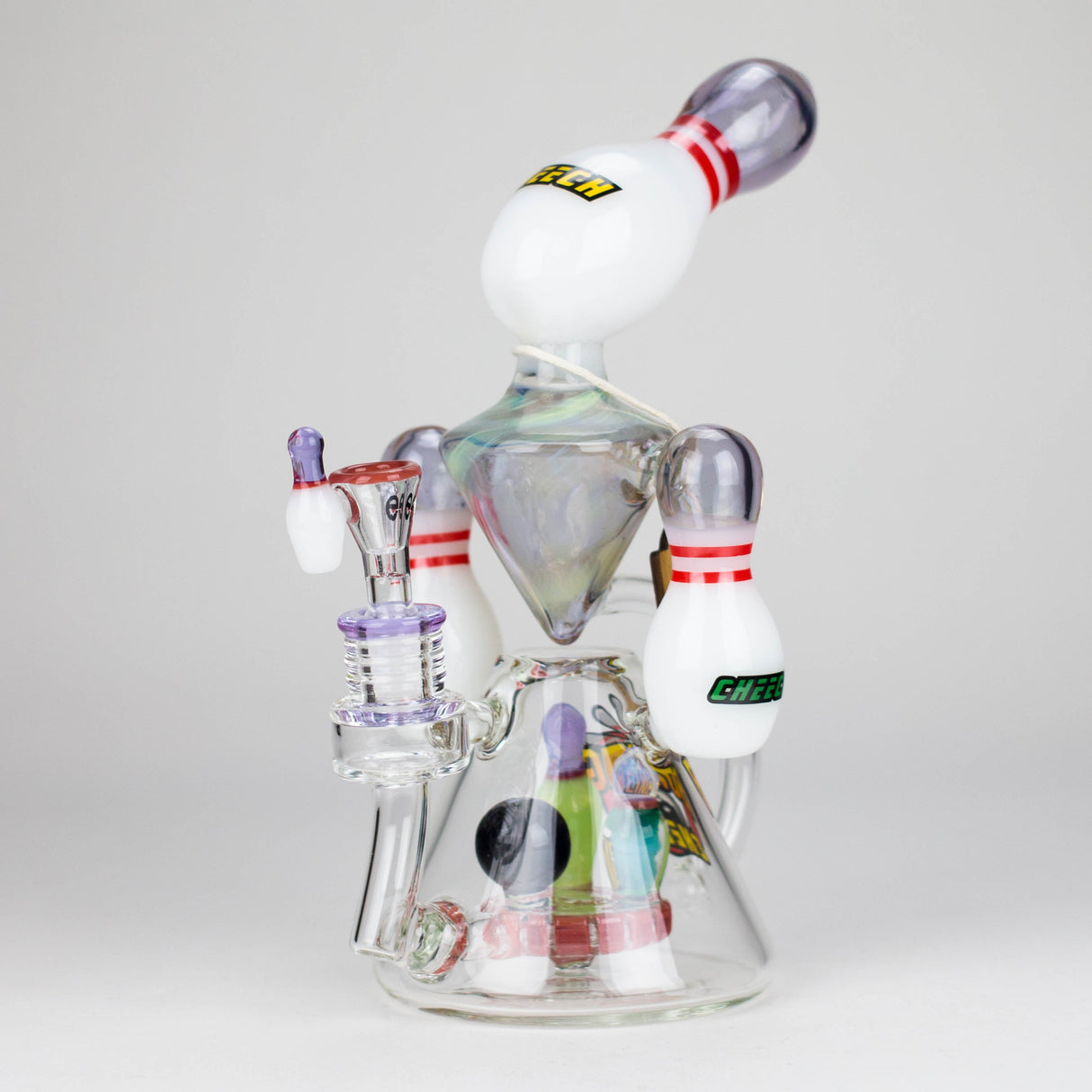 Cheech | 10" The Bowler Rig CHE-354 Glass Rig Smoking Cat Distribution