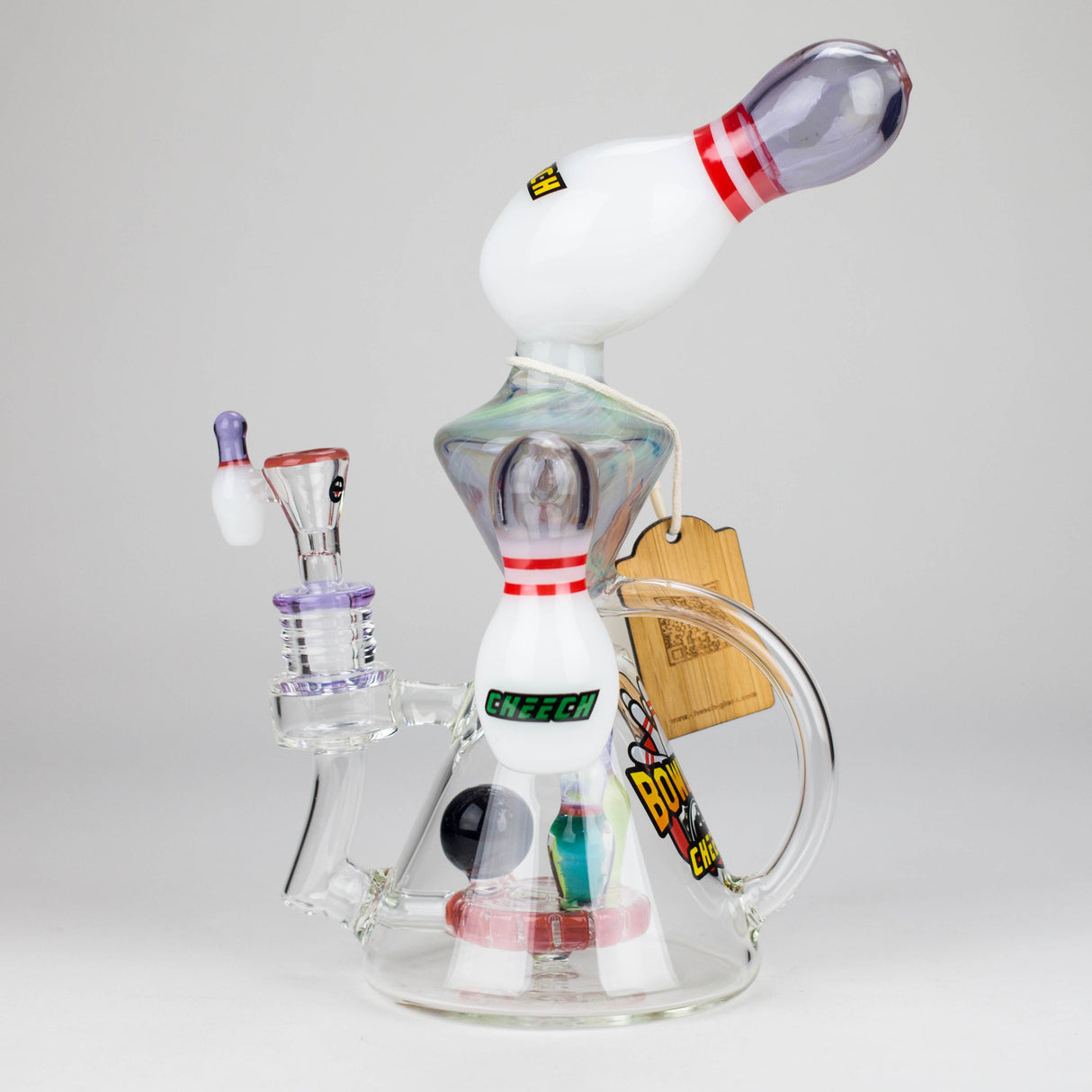Cheech | 10" The Bowler Rig CHE-354 Glass Rig Smoking Cat Distribution