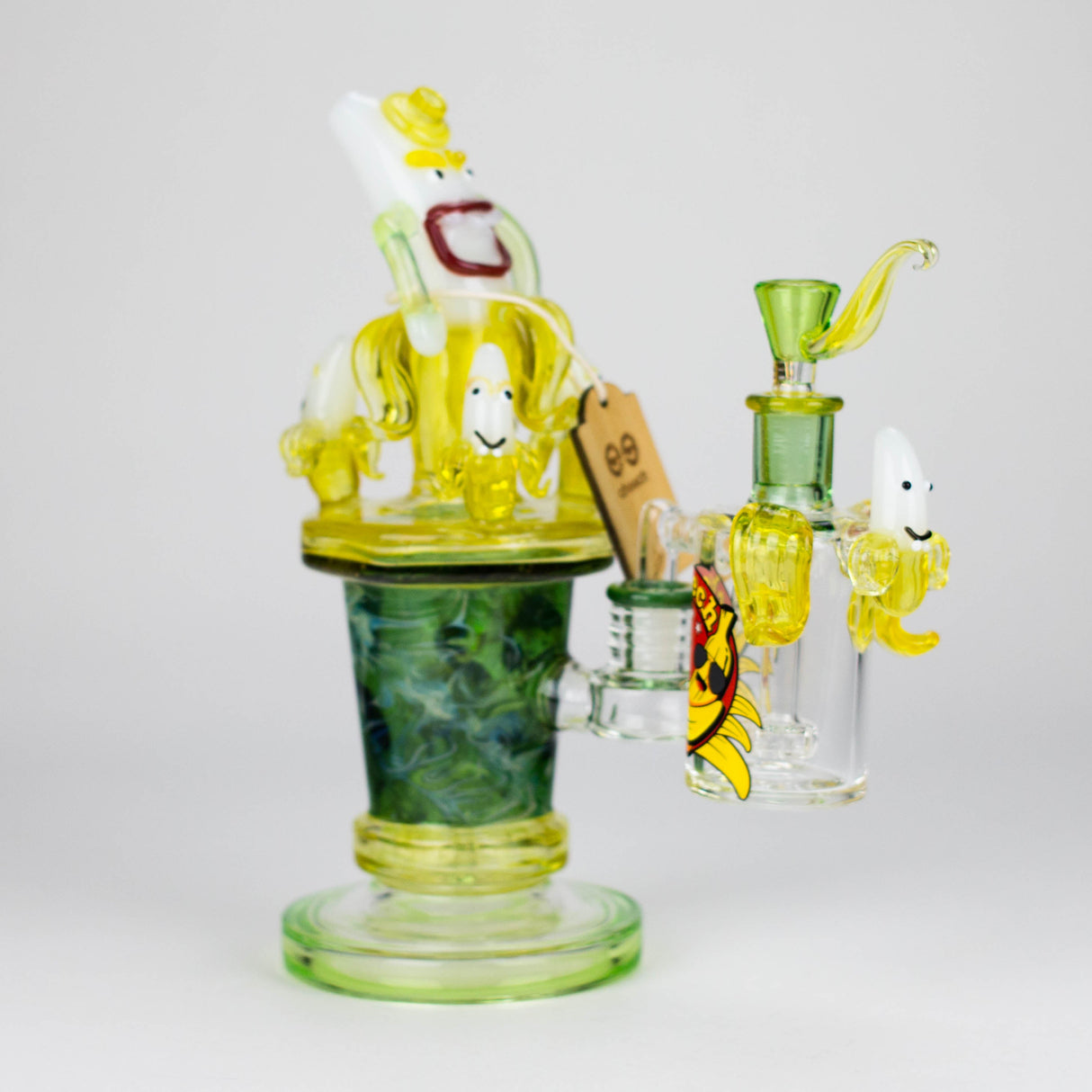 Cheech | 10" Banana in Banana Bong CHE-329 Glass Bong Smoking Cat Distribution