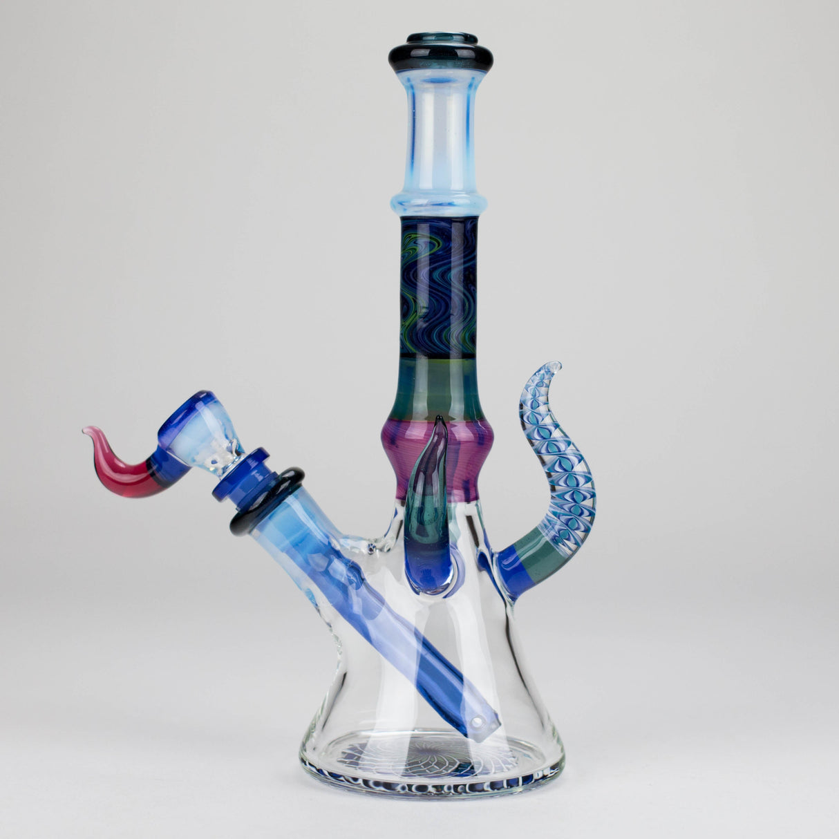 Mooks Glass | 10" Head Glass Bong - made in Canada Glass Bong Smoking Cat Distribution