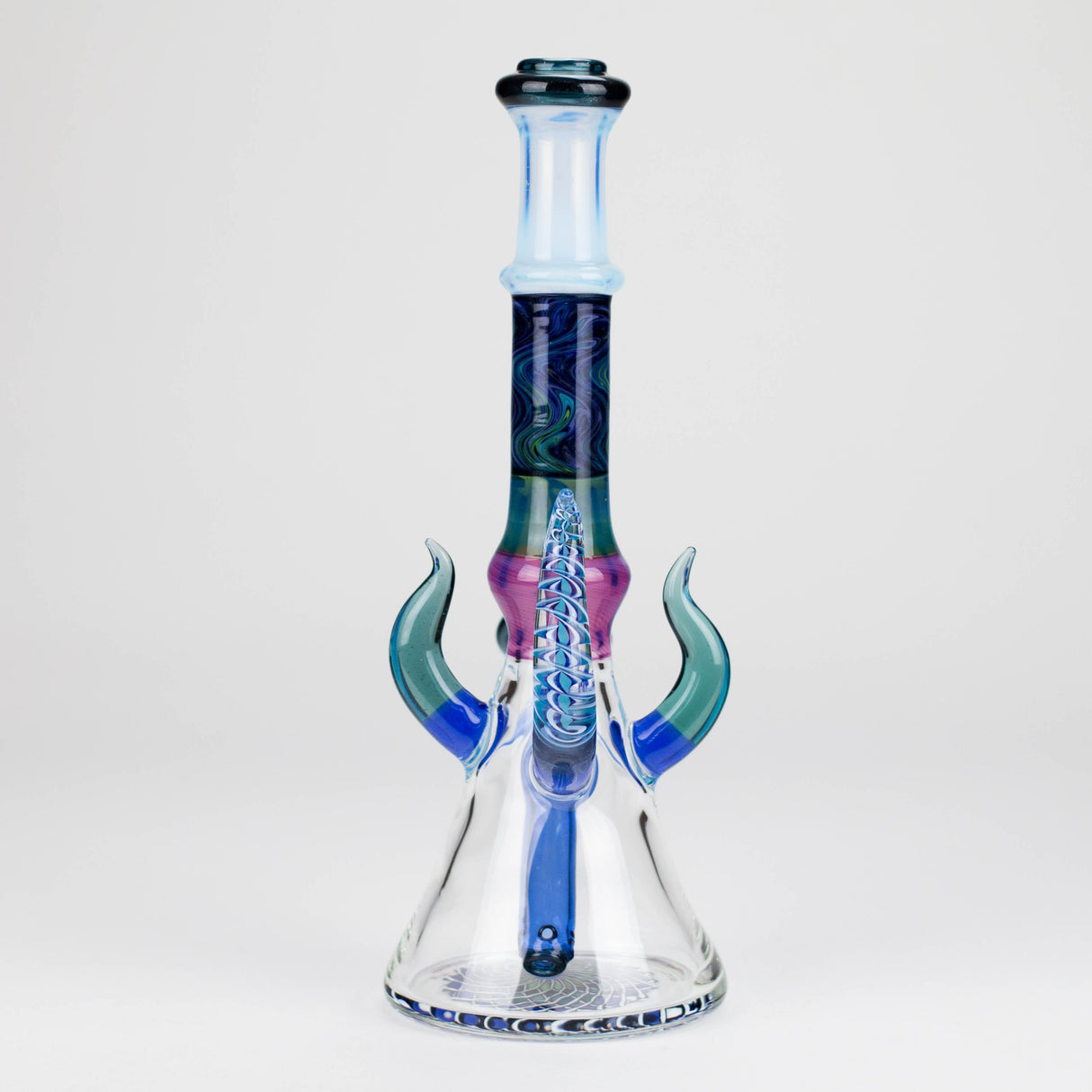 Mooks Glass | 10" Head Glass Bong - made in Canada Glass Bong Smoking Cat Distribution