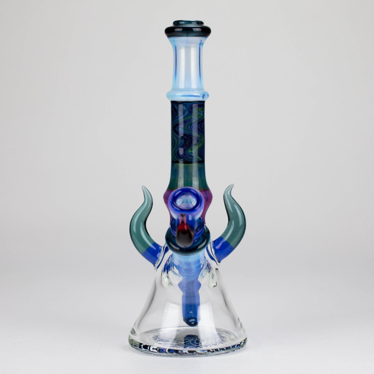 Mooks Glass | 10" Head Glass Bong - made in Canada Glass Bong Smoking Cat Distribution