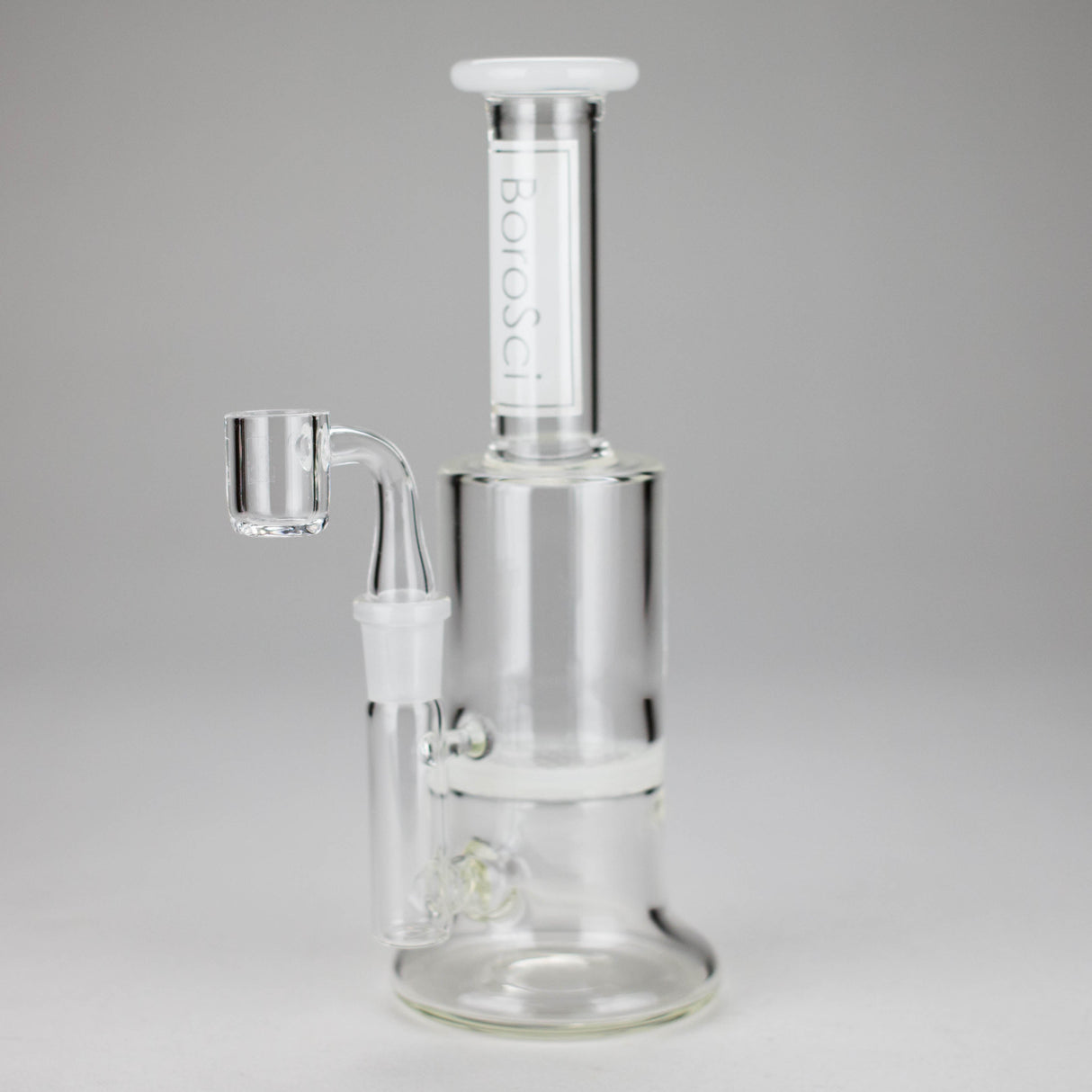 BoroSci | 7" Honeycomb Glass Rig Glass Rig Maq Distributors White
