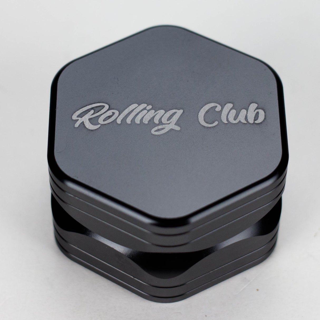 Rolling Club | 2.5" 2 Piece Hex Grinder Regular Grinder Maq Distributors