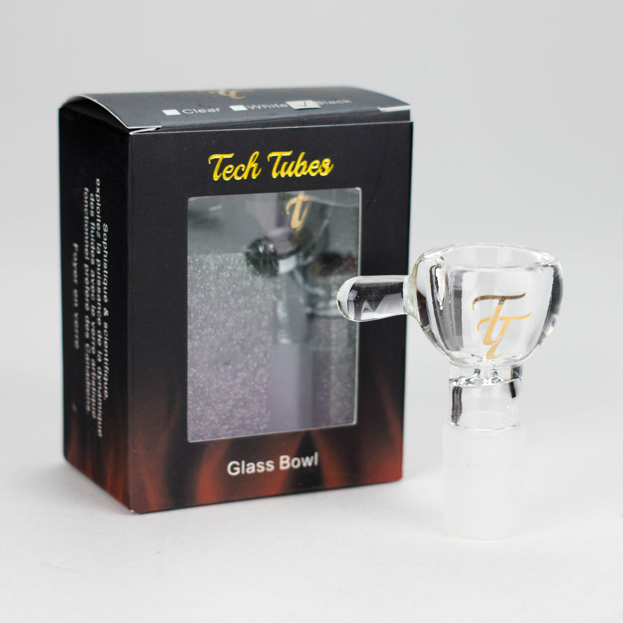 Tech Tubes | Signature 19mm Glass Bowl Bowl · Banger · Oil Burner Maq Distributors