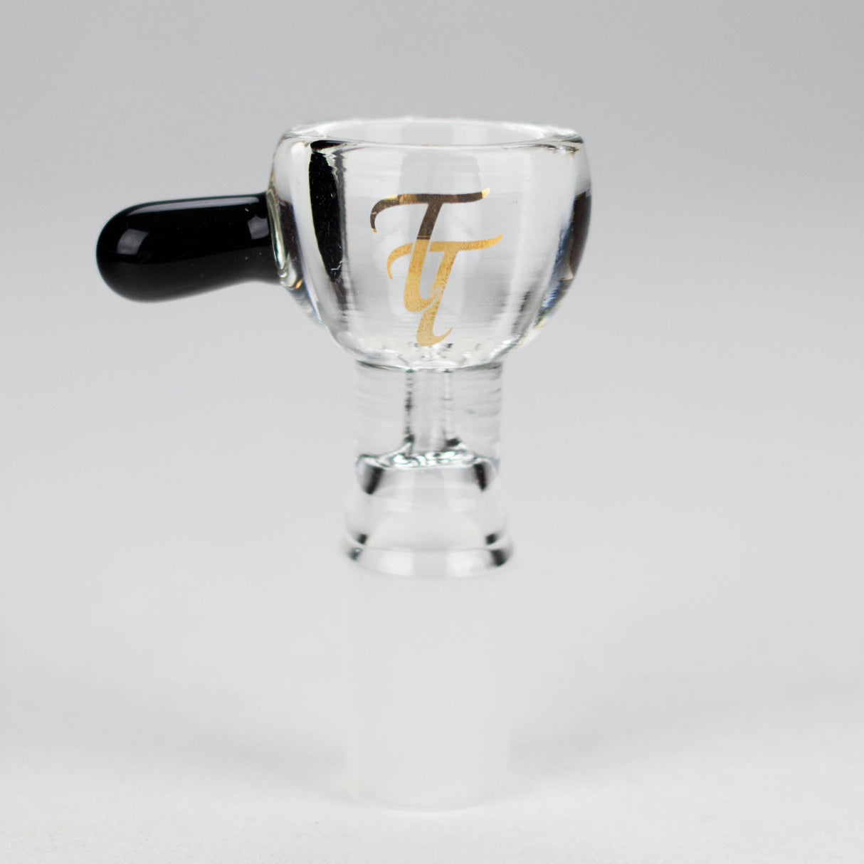 Tech Tubes | Signature 19mm Glass Bowl Bowl · Banger · Oil Burner Maq Distributors Black