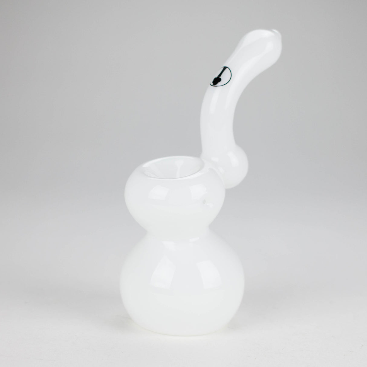 Tree Glass | 7" Showerhead Sherlock Glass Bubbler Glass Pipe Maq Distributors White