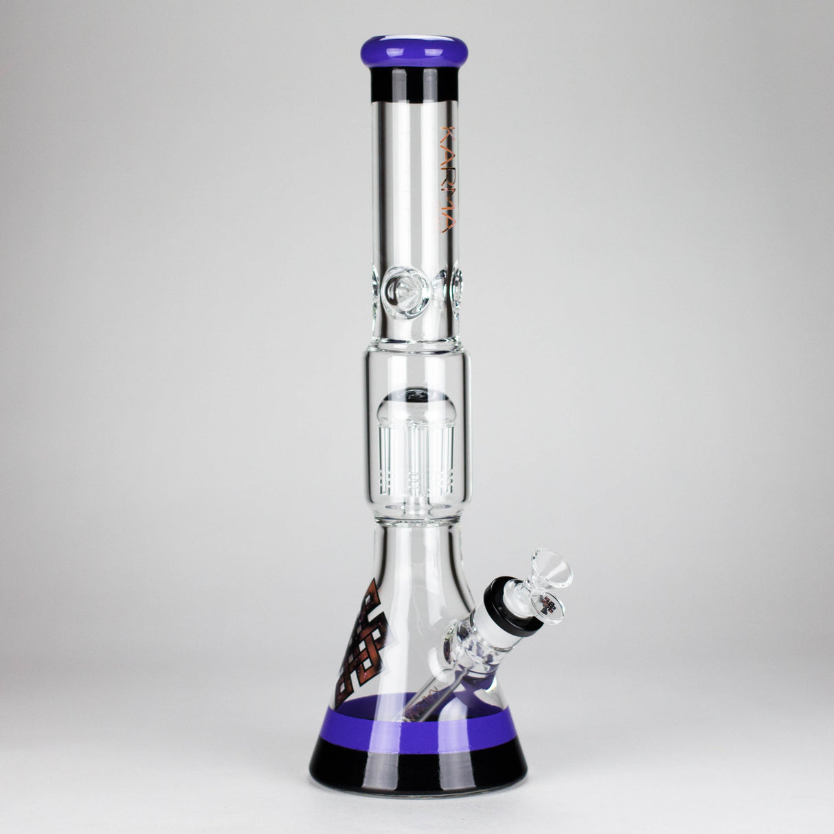 Karma | 17" Tree Purps Glass Bong Glass Bong Maq Distributors