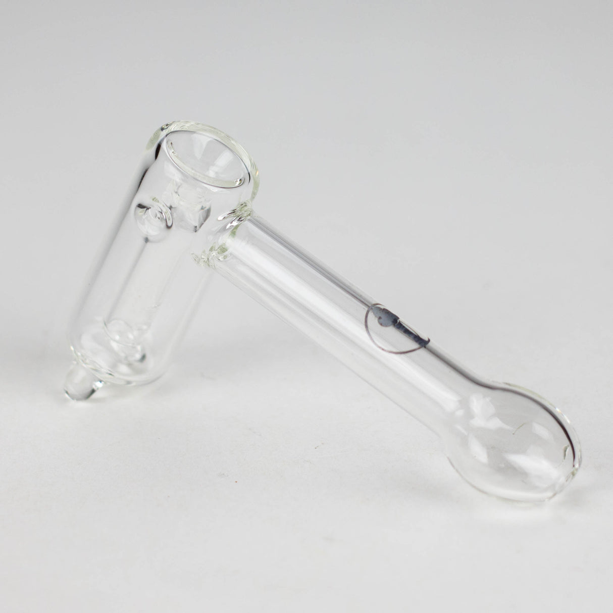 Tree Glass | 4.5" Thin Showerhead Hammer Glass Bubbler Glass Pipe Maq Distributors Clear