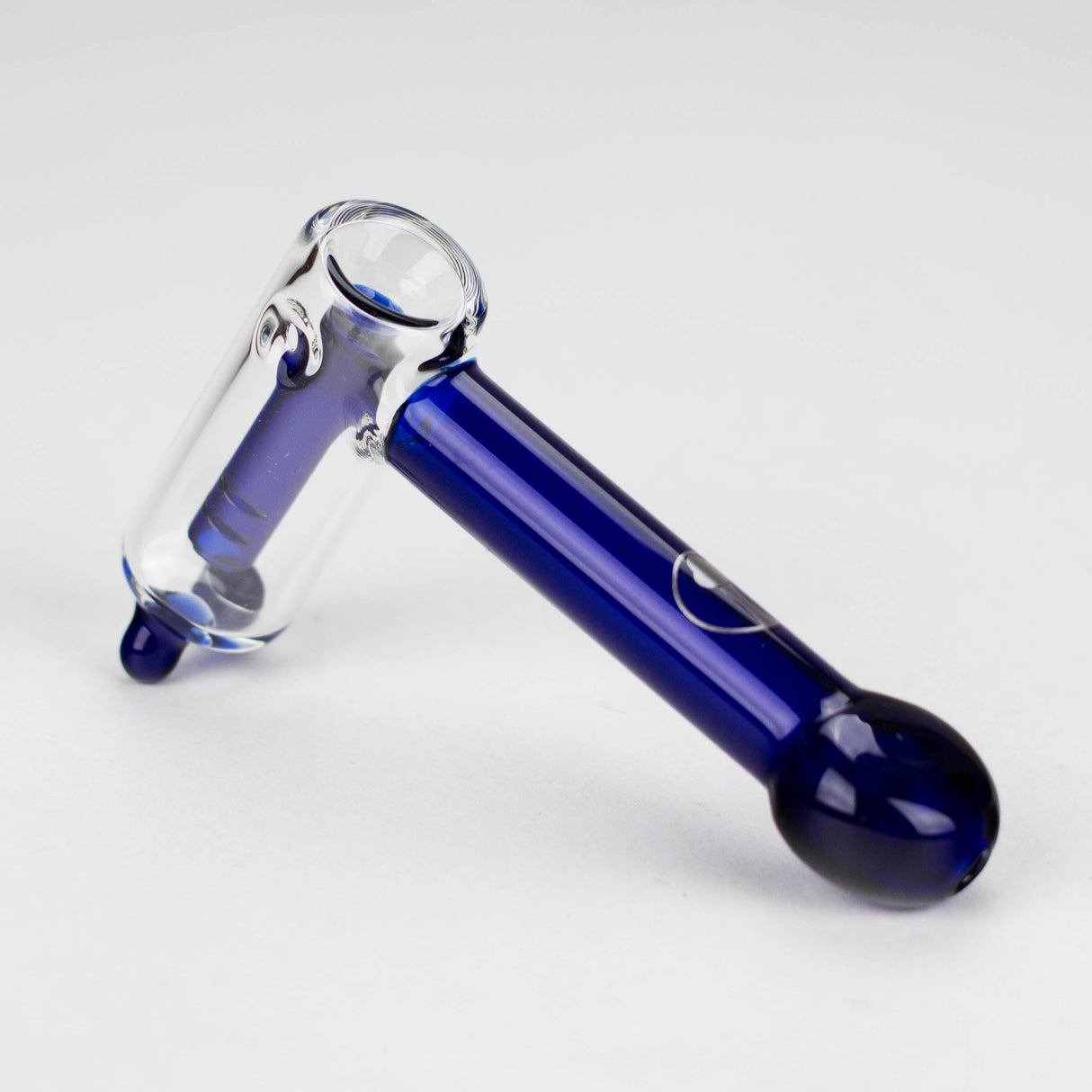 Tree Glass | 4.5" Thin Showerhead Hammer Glass Bubbler Glass Pipe Maq Distributors Blue