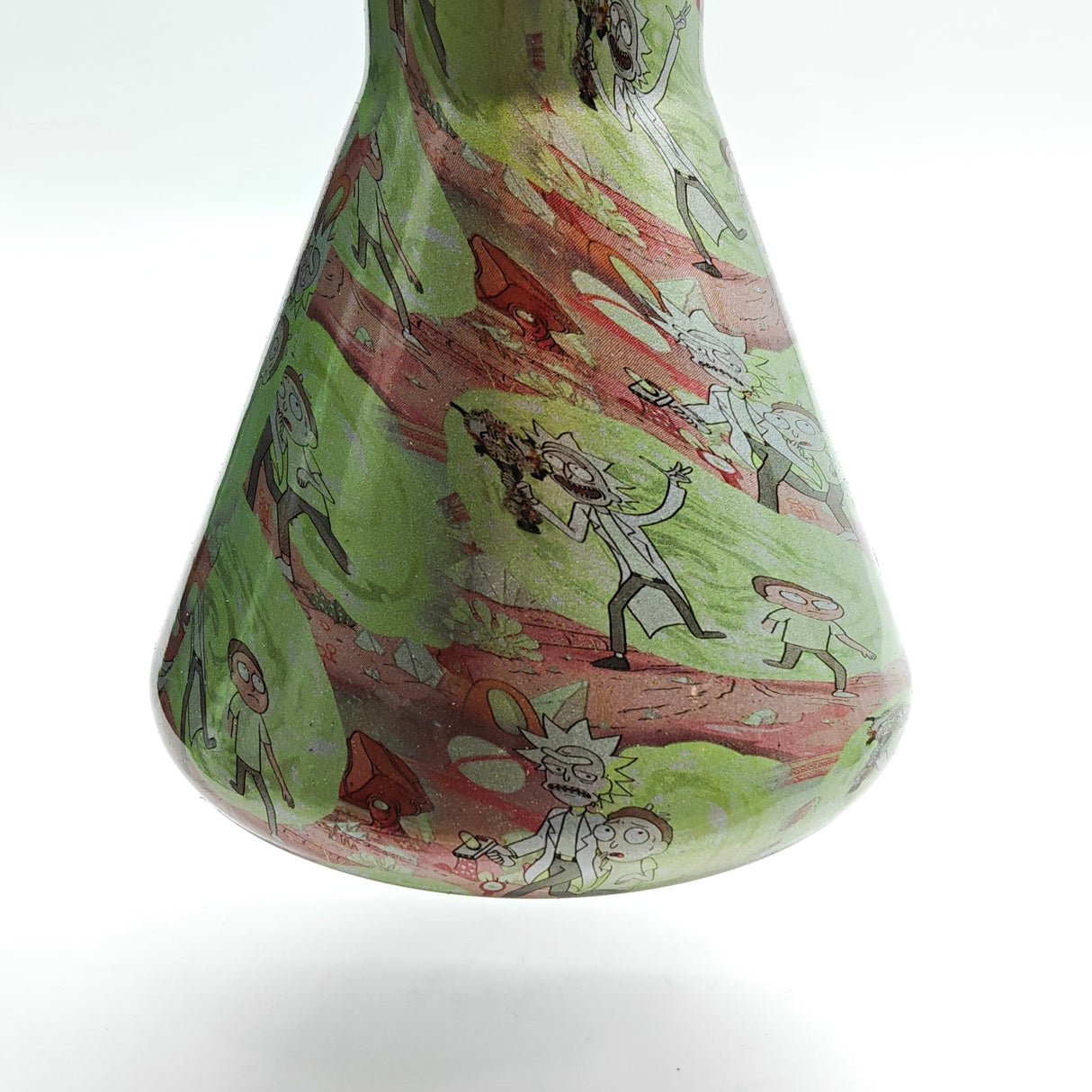 13" 7mm Hydrographic Glass Bong-Assorted Designs Glass Bong Super Supplys Inc