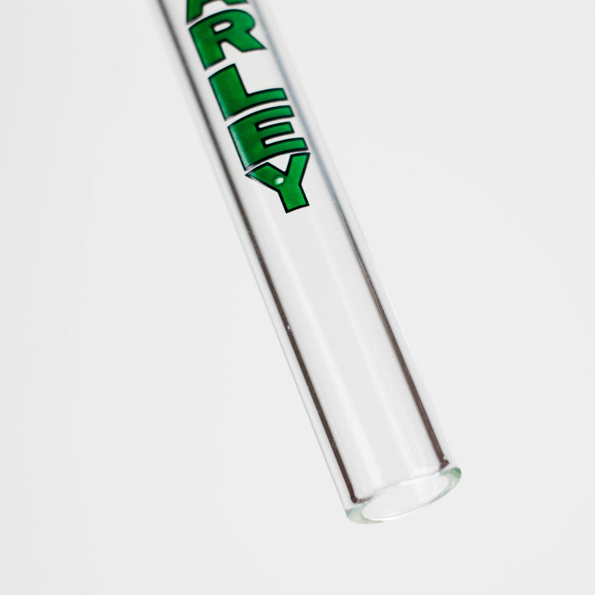 Marley Glass | 4-Inch Downstem with Colored Logo – No Cuts Downstem · Bowlstem Smoking Cat Distribution