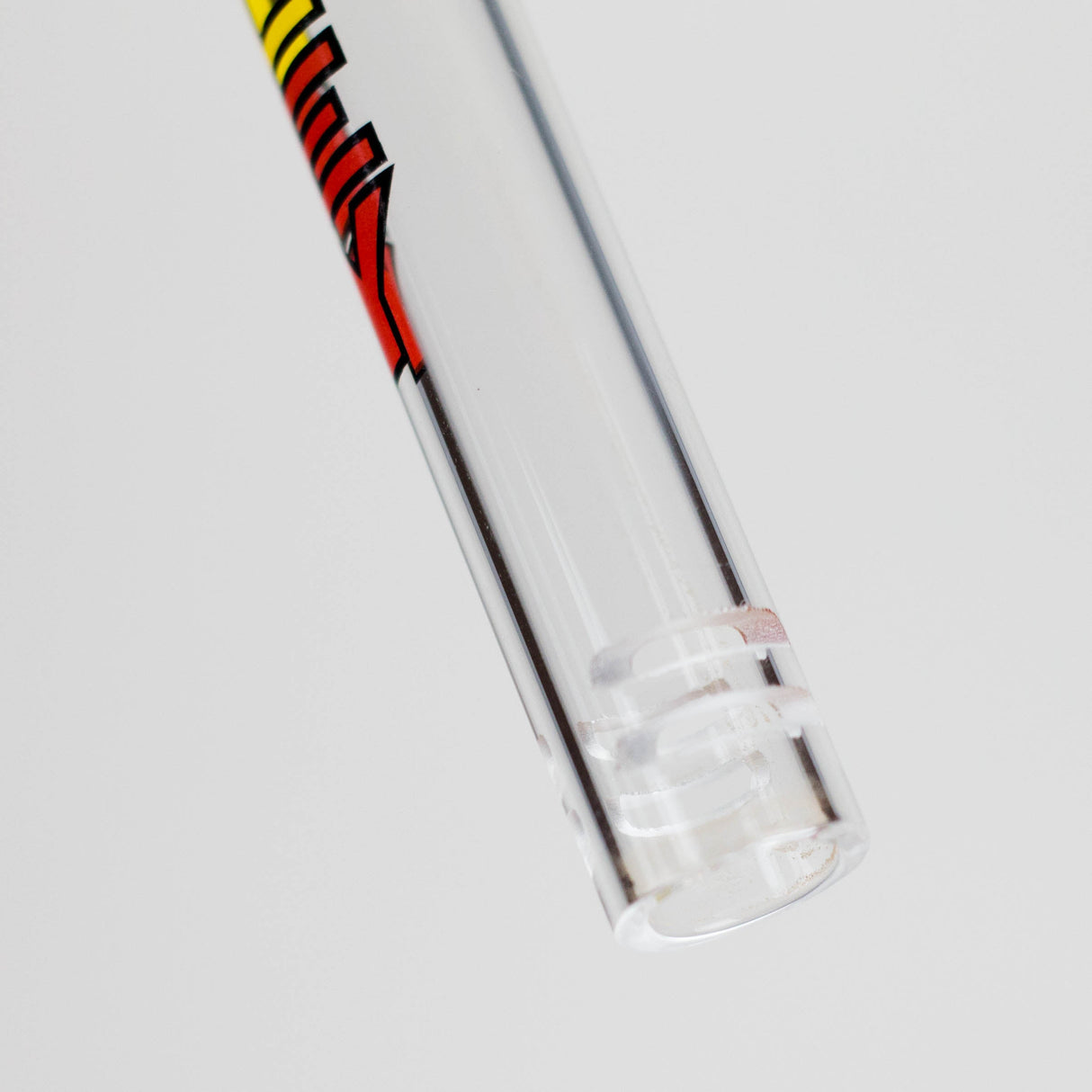 Marley Glass | Colored Logo Downstems with Diffusion Cuts – 3", 4", 5" Downstem · Bowlstem Smoking Cat Distribution