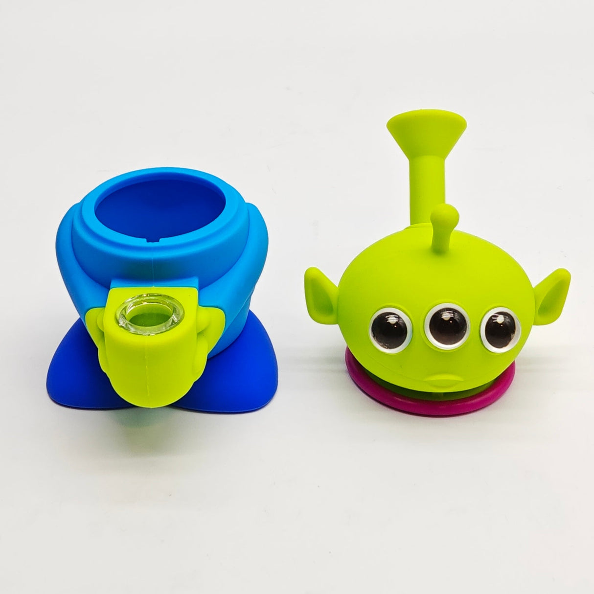 5" Alien Water Pipe- Assorted Color Resin · Silicone · Plastic Bong Super Supplys Inc