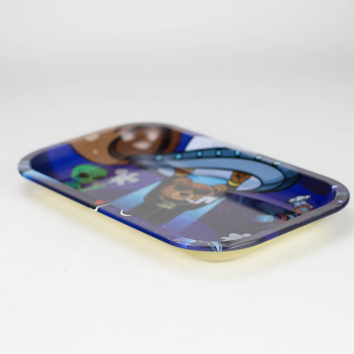 Cloudz | Alien Medium Rolling Tray – 11"x7" Tray Cloudz Smoke