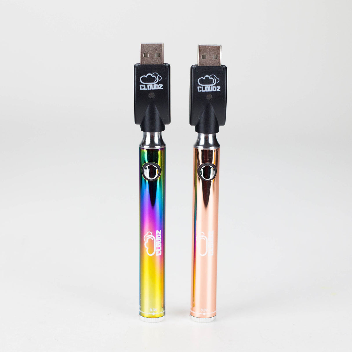 Cloudz | 510 Batteryz Individually Packaged Display Box – USB Charger – 24 Count 510 Battery Cloudz Smoke