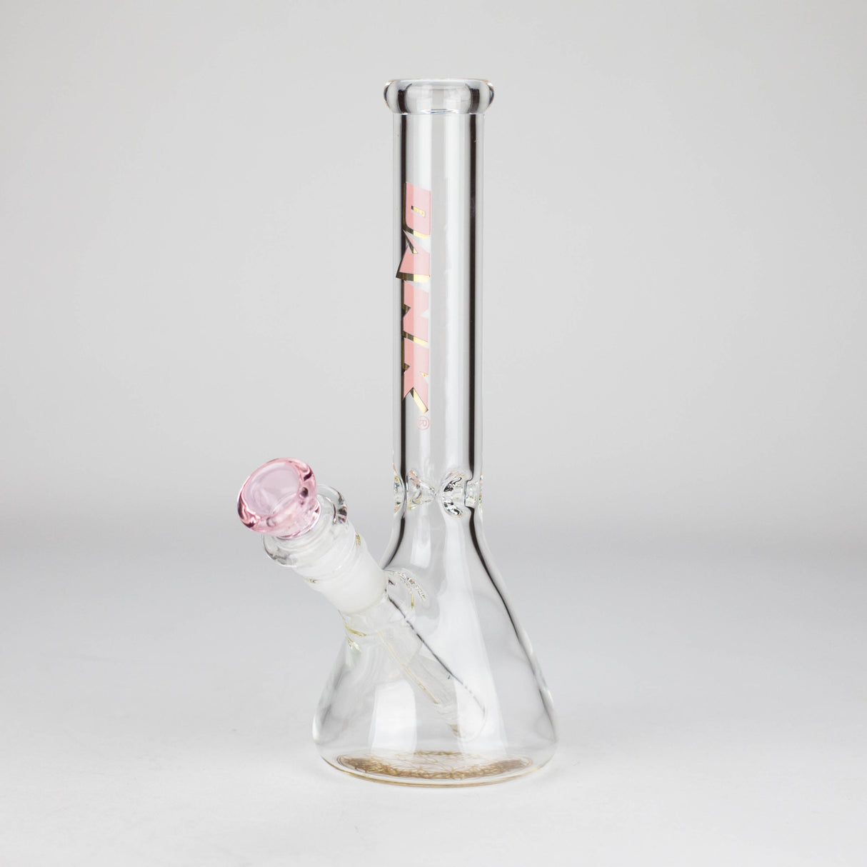 Dank | 10 " Beaker glass water Bong Glass Bong Smoking Cat Distribution Pink