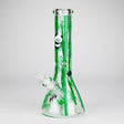 12" Panda & Bamboo Beaker Glass Bong – 7mm Thick with Ice Pinch Glass Bong RMG WHOLESALE