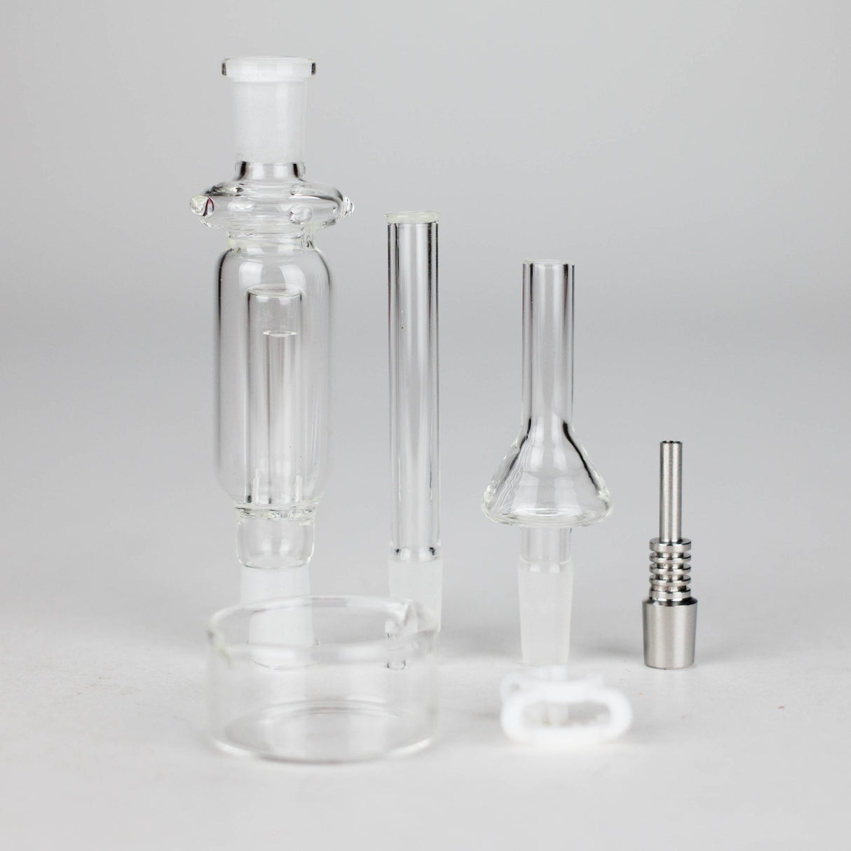 Glass Nectar Collector Kit with Titanium Tip – Complete Set in Premium Red Box Nectar Collector RMG WHOLESALE
