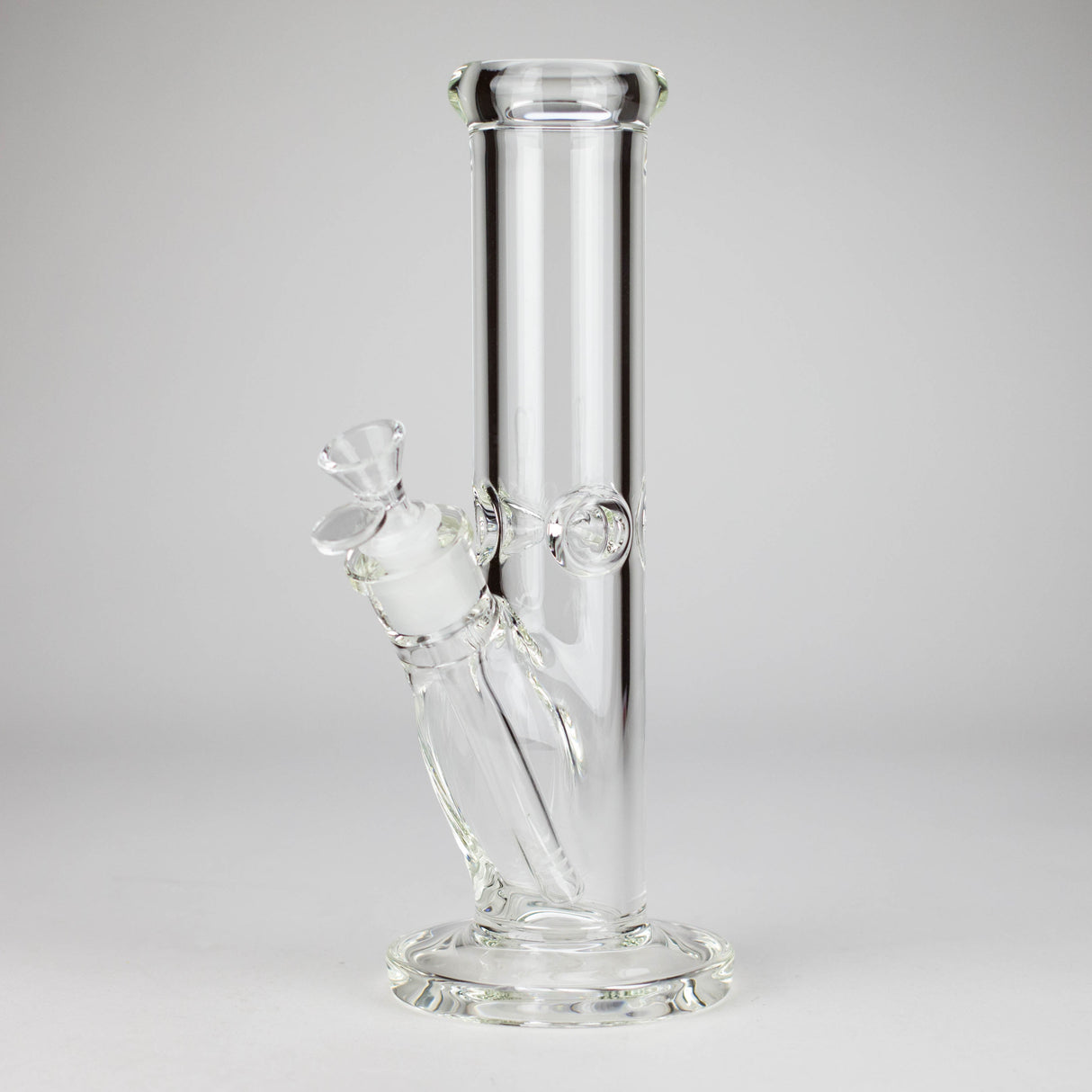 12" Cylindrical Clear Water Pipe – Straight Tube Bong | 9mm Thick Glass Bong RMG WHOLESALE