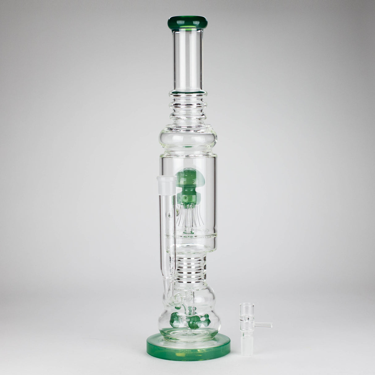 18" Heavy-Duty Sour Button Water Pipe Glass Bong RMG WHOLESALE